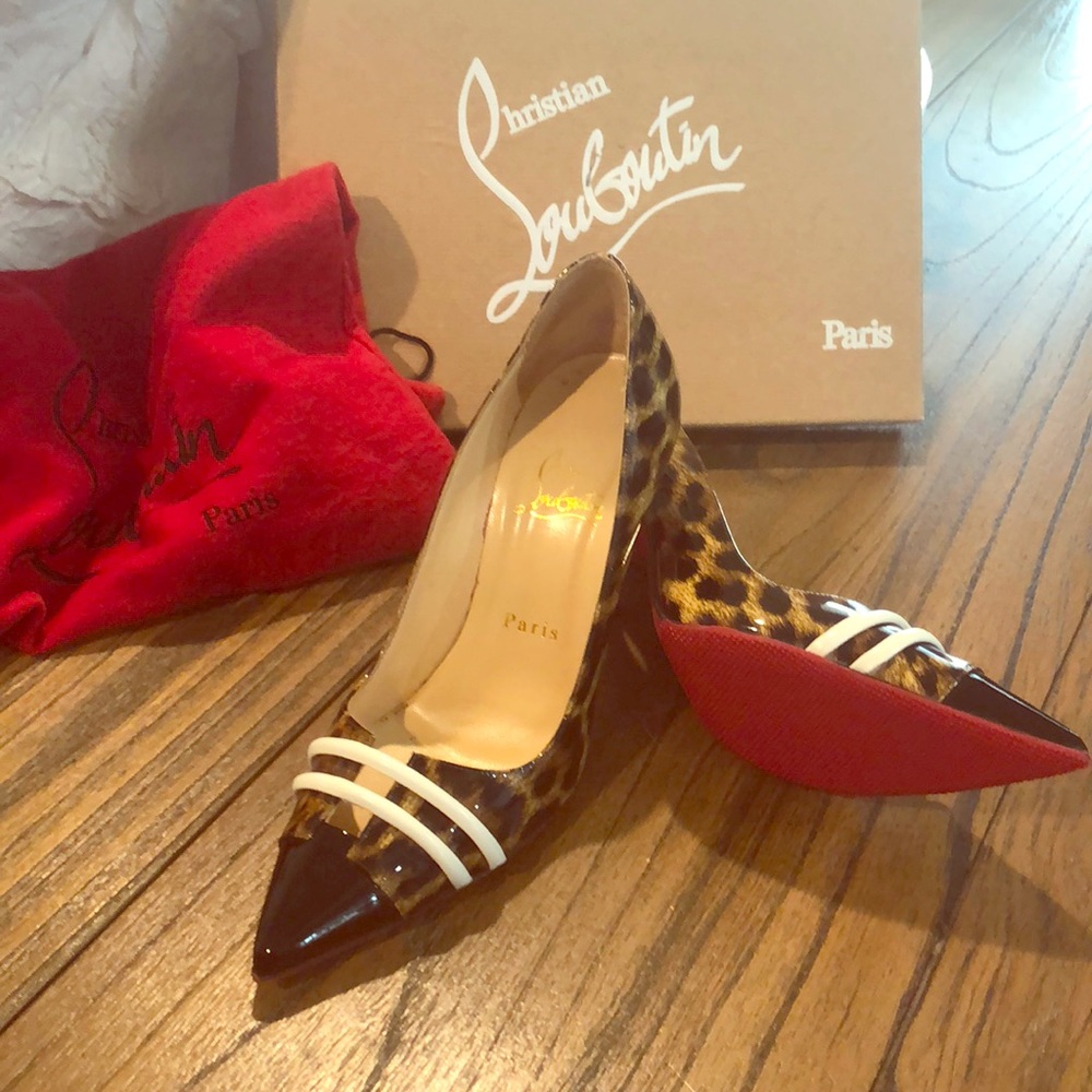 Christian Louboutin multicolor heels